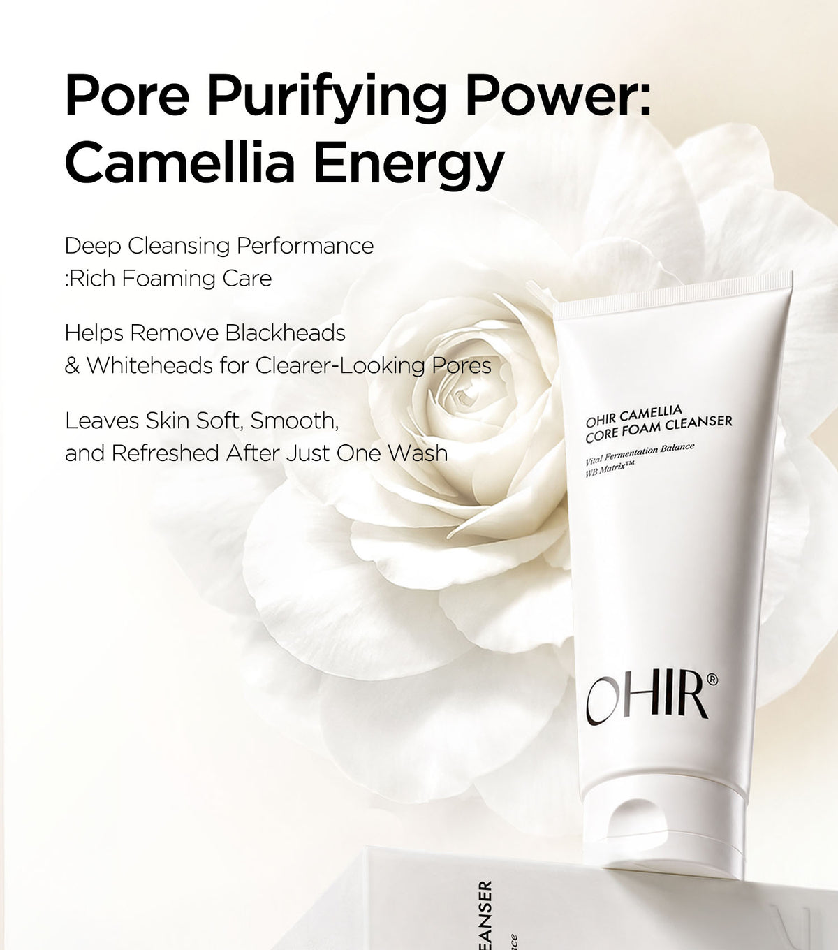 CAMELLIA CORE FOAM CLEANSER  200ml