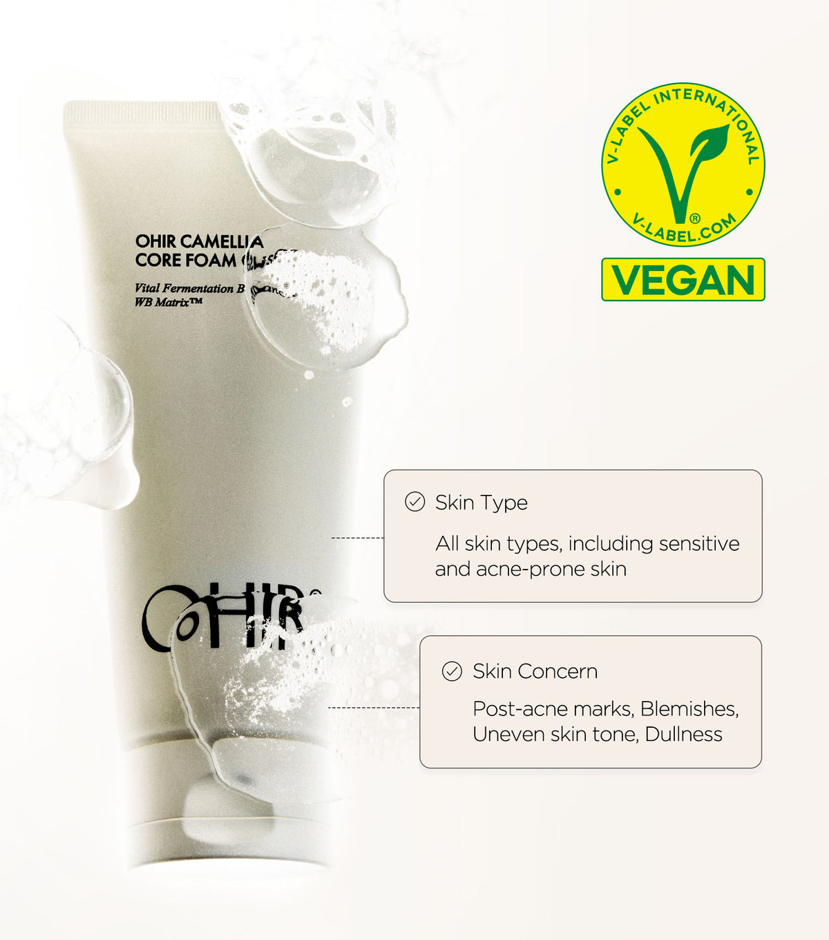 CAMELLIA CORE FOAM CLEANSER  200ml