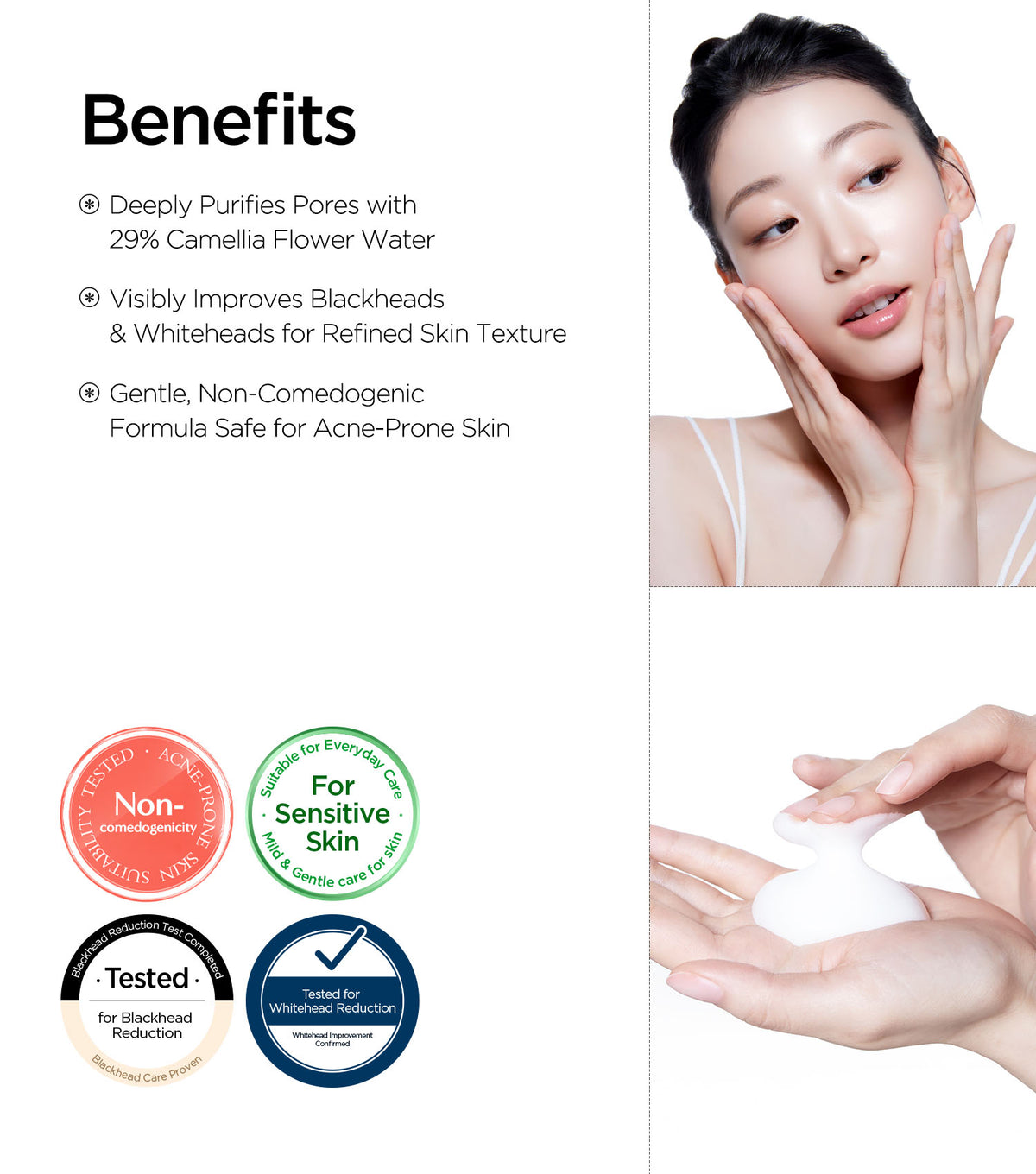 CAMELLIA CORE FOAM CLEANSER  200ml