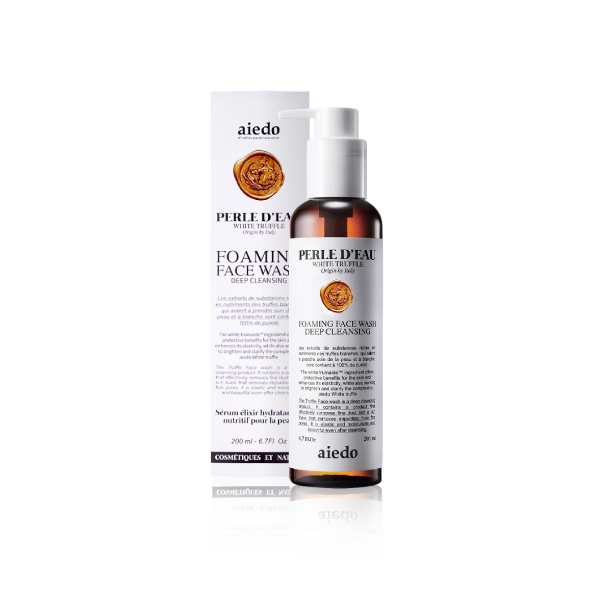 PERLE D’EAU WHITE TRUFFLE FOAMING FACE WASH 200ml