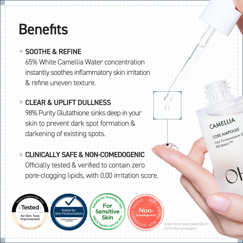 CAMELLIA CORE AMPOULE SERUM  50ml