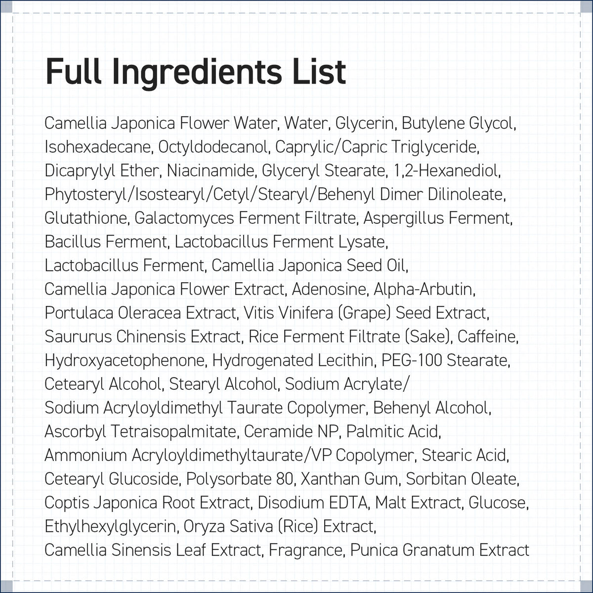 CAMELLIA CORE CREAM  50ml